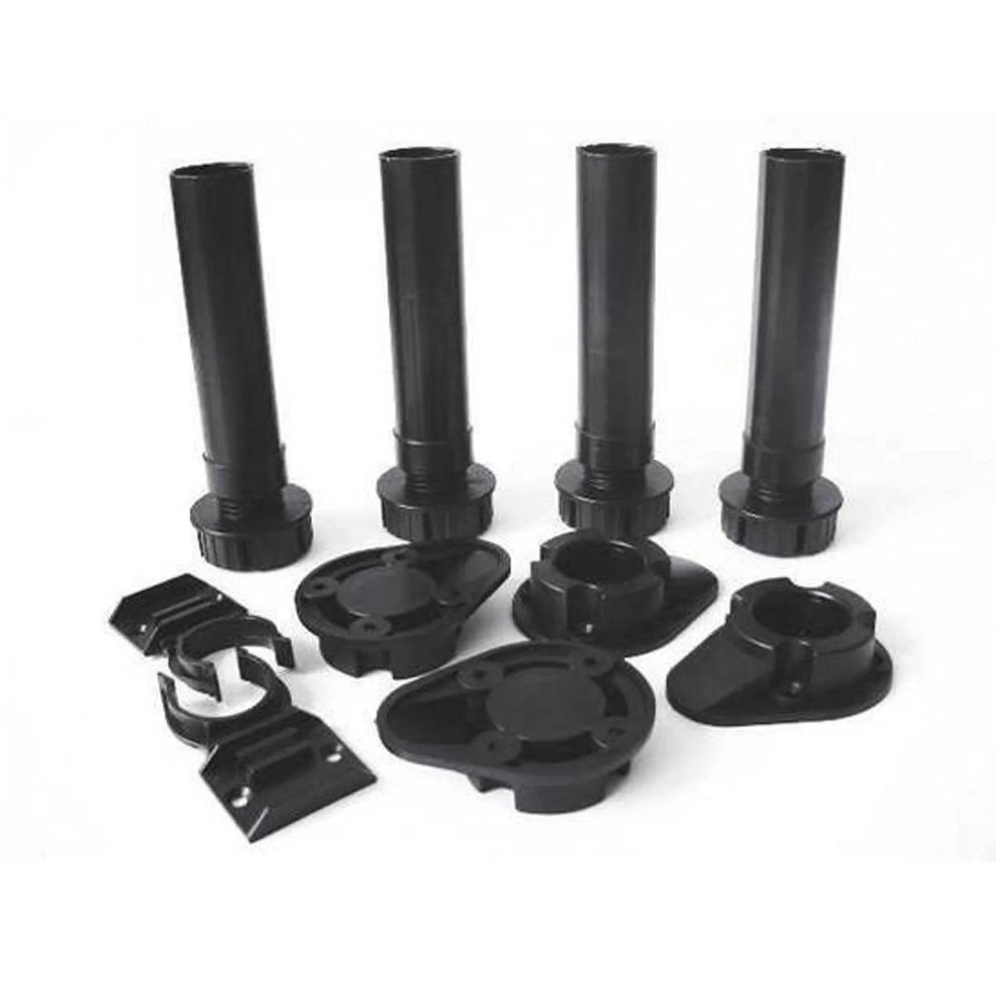 100mm Plinth Adjustment Leg Set c/w 10mm Dowel