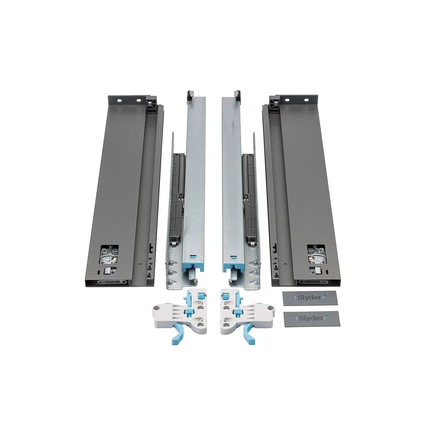 Anthracite Soft Close Drawer Sets - 90mm