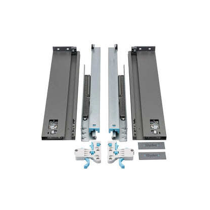 Anthracite Soft Close Drawer Sets - 90mm