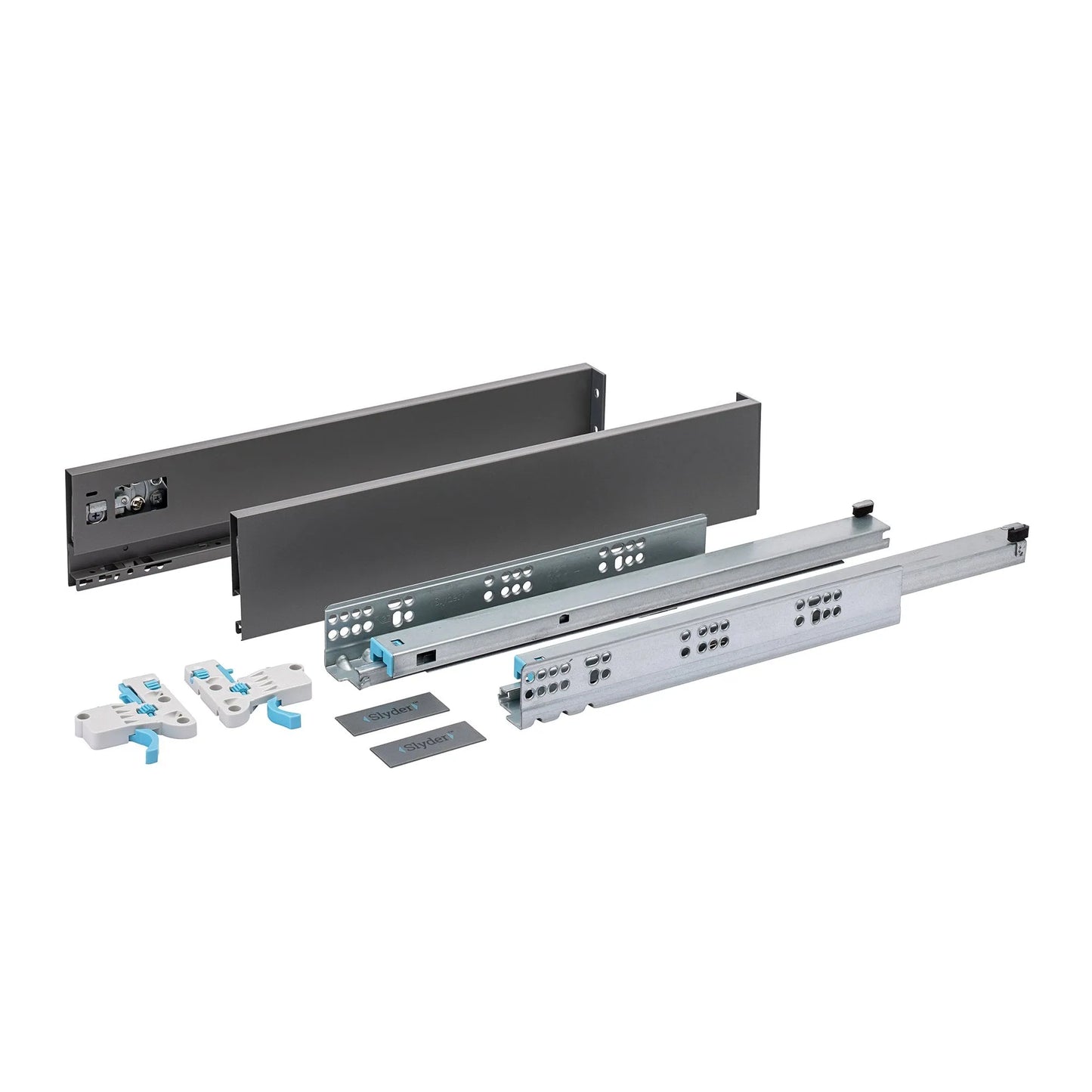 Anthracite Soft Close Drawer Sets - 90mm