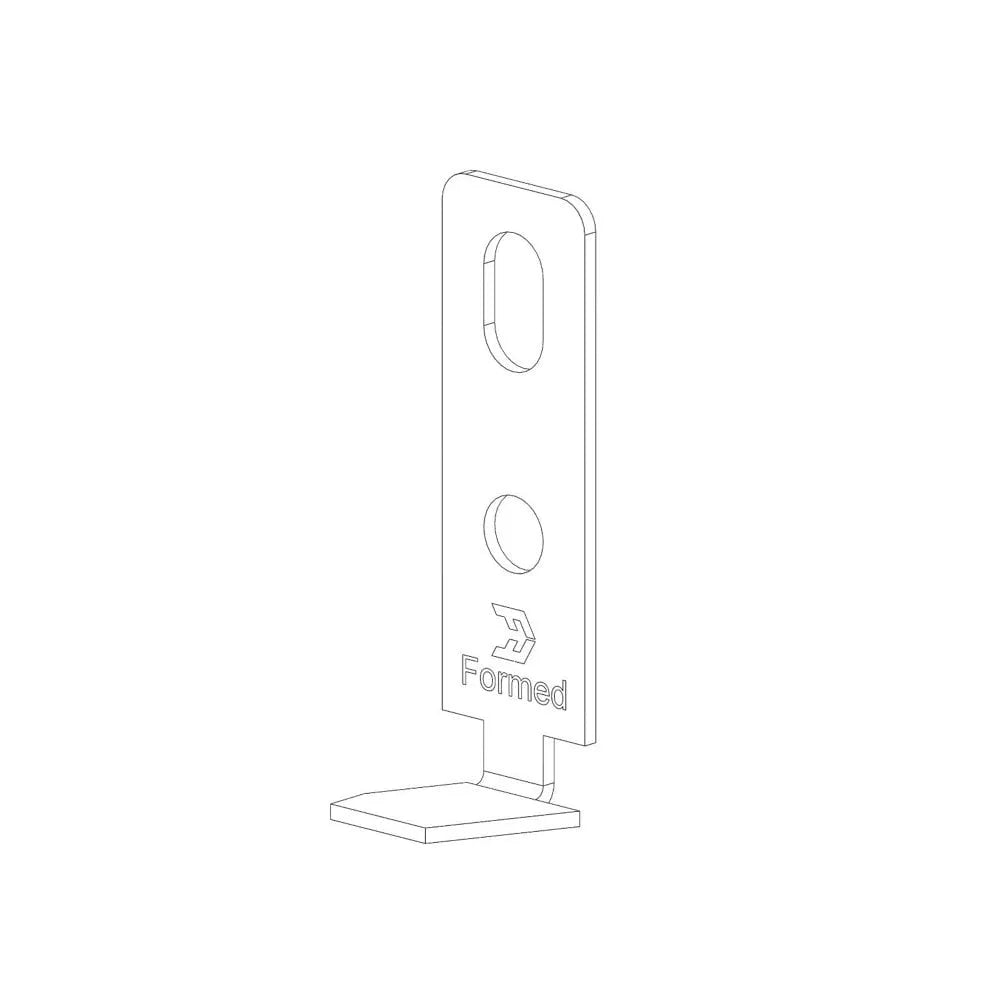 Gola Metal Fixing Clip